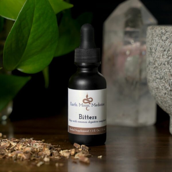 Bitters herbal digestive tincture